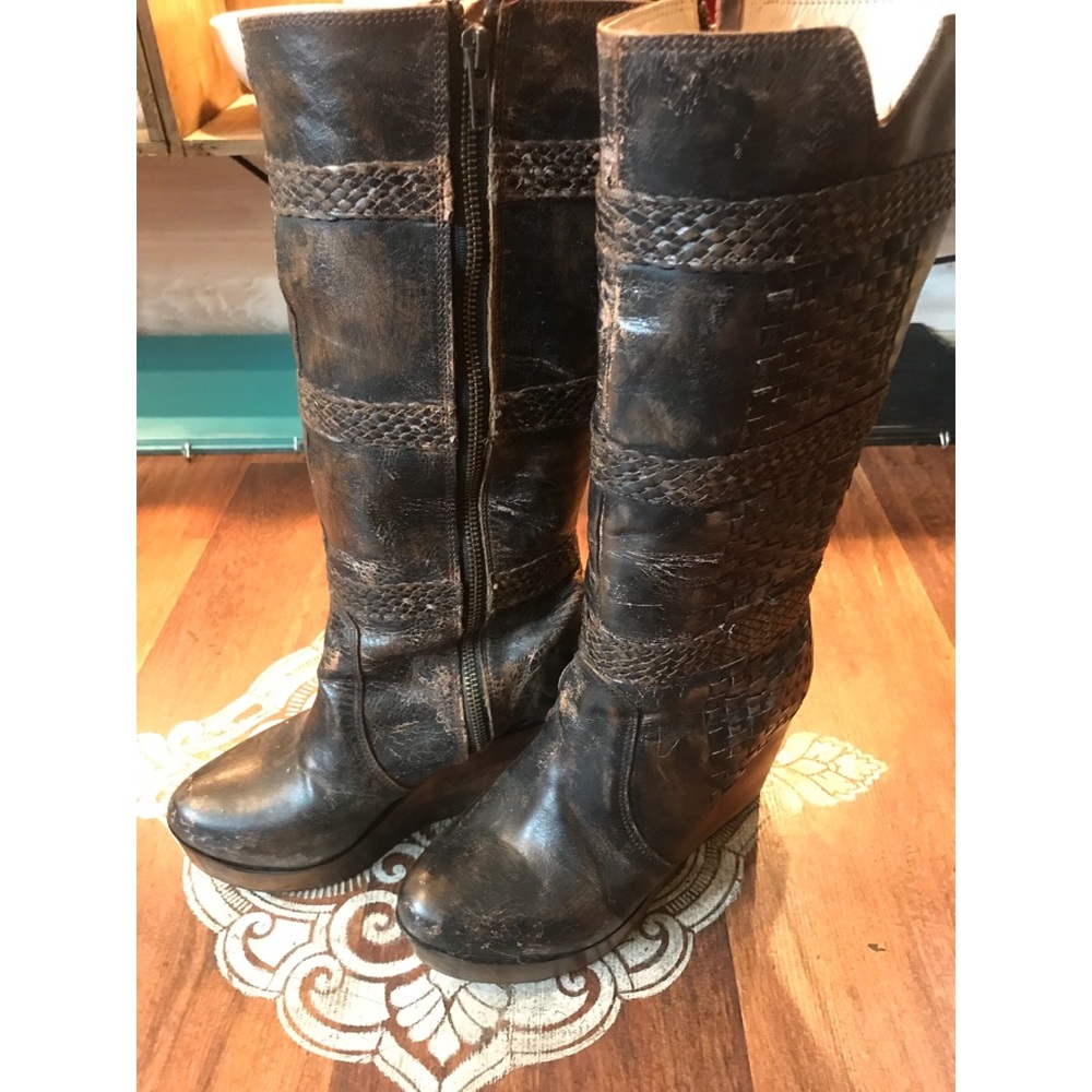 Bed Stu wedge boots